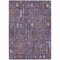 Homeroots 3' X 5' Eggplant Terra Cotta And Green Floral Washable Indoor Outdoor Area Rug 605265 - alternate 7