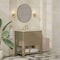 James Martin Vanities Lucian 36" Single Vanity, Pebble Oak, w/ 3 CM Tajnar Eclos Widespread Top D704-V36-PBO-WTJR - alternate 5