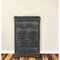 Homeroots 31" Metallic Grey Solid Wood Five Drawer Chest 478644 - alternate 2