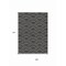 Homeroots 9' X 12' Black Ivory And Gold Geometric Washable Indoor Outdoor Area Rug 615186 - alternate 7