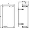 Siemens ALPHA 400/630/1250 DIN assembly kit mounting plate section cover closed H = 8GK4451-3KK12 - alternate 2
