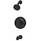 Symmons Elm Single Handle Wall Mounted Tub and Shower Trim Kit with Diverter Lever (Valve Not Included) 5592MB15TRM - alternate 1