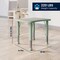 Flash Furniture Commercial Plastic Adjustable Height Activity Table-Light Gray/Sage, 26.5x21.75 YU-YCY-098-RECT-TBL-SAGE-GG - alternate 8