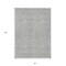 Homeroots 3' X 5' Gray And Ivory Chevron Washable Indoor Outdoor Area Rug 596267 - alternate 8