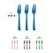 Smarty Had A Party Blue Disposable Plastic Party Forks, 600PK 410F-B-CASE - alternate 7