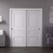 Sartodoors Sliding Closet Bypass Doors 48x96 inches White Solid Core Modern Interior ROYAL9833DBD-EMAL-4896 - alternate 1