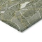 Homeroots 10' X 14' Olive Green Gold And Ivory Abstract Washable Indoor Outdoor Area Rug 601079 - alternate 7