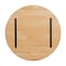 Flash Furniture Bennett 30 Inch Round Solid Wood Indoor 1.5 Inch Thick Rectangular Tabletop in Natural GSF-003-30R-NAT-GG - alternate 9