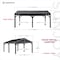 Sunjoy 20 ft. x 14 ft. Newville Carport with Hardtop Top A110000800 - alternate 8