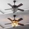 Jonathan Y Reva 42" 3-Light Modern Coastal 6-Speed Metal/Crystal Scalloped Bowl Shade Mobile-App/Remote-Control JYL9734B - alternate 9