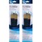 Princeton RealValue Brush Set, White Taklon Bristles, Short Handle Mixed Media Paintbrush, 5-Piece Set, 2PK PR9136 - alternate 1
