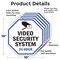 Signmission Video Security System 24 Hour, 10 inch X 10 inch, Aluminum Metal Signs, 5PK OC-A-5Pack-10-4 - alternate 6