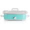 Megachef 3.5 Quart Casserole Slow Cooker with 3 Temperature Settings in Turquoise MGSL-5000-T - alternate 6