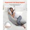 Vevor Pregnancy Pillows L-Shaped Maternity Pillow for Pregnant Women Soft & Breathable U02 - alternate 7