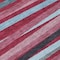 Homeroots 8' Burgundy Ivory And Blue Round Striped Washable Indoor Outdoor Area Rug 597309 - alternate 7