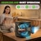 Nutrichef 4 Quart Electric Kitchen Composter, Gray NCCMP4LGY - alternate 5
