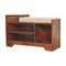 Homeroots 35in Beige and Brown Linen and Solid Wood Upholstered Storage Bench With Shoe Storage 723439 - alternate 6