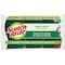 Scotch-Brite Heavy-Duty Scrub Sponge, Fiber Abrasive, 111 mm L, 66 mm W, Green/Yellow, 9PK 429-5 - alternate 1