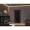 Vdomdoors Aluminum Door Iron 1601 Black Entry Steel Metal Classic Painted 36 x 80 (36 x 80)-Left Inswing IRON1601EXD-BLK-W36xH80-LH-I - alternate 5