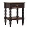 Homeroots 24" Brown Solid Wood Two Drawer Nightstand 701740 - alternate 10