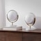 Jonathan Y Orion 12" Modern Contemporary Adjustable Rotating Globe w/Sliding Diffuser Shield LED Table Lam, 2PK JYL6019B-SET2 - alternate 9