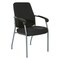 Office Star Products 837 Visitor Chairs Padded Visitor's Chair, Black 83730T-30 - alternate 1