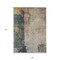 Homeroots 9' X 12' Taupe Blue And Lavender Abstract Washable Indoor Outdoor Area Rug 606084 - alternate 7