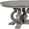 Homeroots 54" X 54" X 30" Salvaged Natural Wood Polyresin Dining Table 347369 - alternate 5
