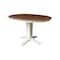 Whitewood Industries Rectangular Extension Dining Table W/ 6 Chairs, 36 in W, 30.1 in L, 48 in H, Parawood, 7 K79-36RXT-23B-C61-6 - alternate 4