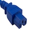 Sanoxy 2ft 14 AWG 15A 250V Power Cord IEC320 C14 to IEC320 C15, Blue SNX-CBL-LDR-PW133-2202 - alternate 2