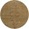 Homeroots 8' Brown And Tan Round Floral Washable Indoor Outdoor Area Rug 604206 - alternate 7