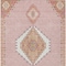 Homeroots 8' X 10' Pink Green And Ivory Oriental Washable Indoor Outdoor Area Rug 598439 - alternate 7