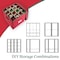 Tiny Tim Totes Ornament Organizer Storage Box with 64 Individual Compartments and Dividers, 2PK 83-DT5021-2PK - alternate 10
