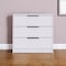 Homeroots 28" White Three Drawer Dresser 544002 - alternate 12