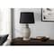 Monarch Specialties Lighting, 25"h, Table Lamp, Grey Resin, Black Shade, Contemporary, Modern I 9887 - alternate 3