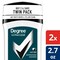 Degree Men UltraClear Black Plus White Antiperspirant Deodorant, Twin Pack, 5.4 Ounce, 6PK 68639364 - alternate 9