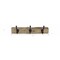Homeroots 19in Brown Natural Rustic Live Edge Wood Three Hook Wall Mount Coat Rack 488153 - alternate 6