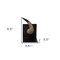 Homeroots Set of Two Brown And Black Resin And Metal Horn Decorative Bookends, 2PK 392132 - alternate 8