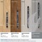 Amerock Carrione 6-5/16 in 160 mm Center-to-Center Marble Black/Golden Champagne Cabinet Pull BP36650MBKBBZ - alternate 6