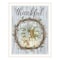 Homeroots Thankful Wreath White Framed Print Wall Art 529988 - alternate 1