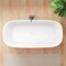 Anzzi Piete Series 32in W x 68in D x 25in H Orange Freestanding Bathtub MN6732OGS - alternate 10