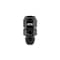 Hps Performance -8 AN Male to Female Fuel Pressure Gauge Adapter with 1/8 in NPT Female Port, Aluminum, Black AN192-08 - alternate 1