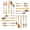 Megachef Cravat 20 Piece Flatware Utensil Set, Stainless Steel Service for 4 in Matte Rose MCFW-CRAVAT-MATTEROSE - alternate 5