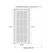 Sartodoors Sliding Pocket Door 42 x 96 inches, BASIC 9772 White, Kit Rail Hardware, Solid Wood Interior Bedr BASIC9772PD-SKIN-4296 - alternate 6