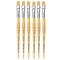 Da Vinci JUNIOR BORSTE Synthetic Student Brush, Synthetic, Tempera, Flat, Series 329, Size 12, 6PK VA-329_12 - alternate 1