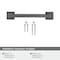 Amerock Mulholland 3-3/4 inch 96mm Center-to-Center Gunmetal Cabinet Pull 2000750 - alternate 4