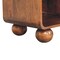 Homeroots 21" Brown Solid Wood Square One Drawer Nightstand 651522 - alternate 14