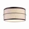 Jonathan Y Evan 14" 2-Light Rustic Farmhouse Iron LED Flush Mount, Oil Rubbed Bronze JYL1313A - alternate 1