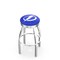 Holland Bar Stool Co 25" Chrome Tampa Bay Lightning Swivel Bar Stool, Accent Ring L8C3C25TBLght - alternate 1
