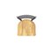 Holland Bar Stool Co 410 Jackie Stainless Steel 36in Swivel Bar Stool with Natural Oak Seat 41036SSNatOak - alternate 7